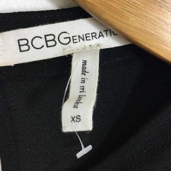 BCBGeneration Womens Shift Poncho Dress Black Size XS - Picture 7 of 9